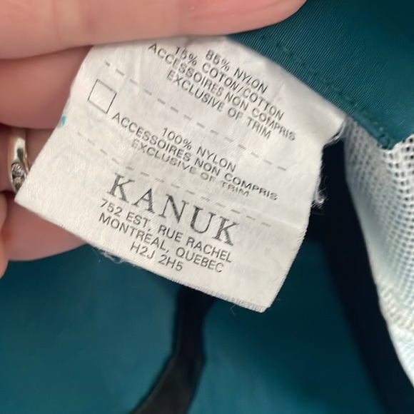 Vintage Kanuk Shell Windbreaker Jacket Full Zip Blue Green Layer Unisex Size XXL - Picture 15 of 16